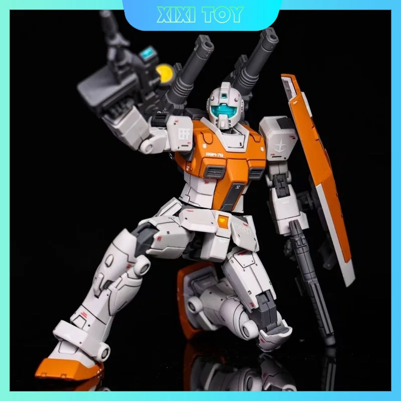 Hg 1/144 Rgm-79 Gm Moroccan Assembly Model Kit Collection Figure Anime Peripheral Robot Toy Ornament Desktop Decorations Gift