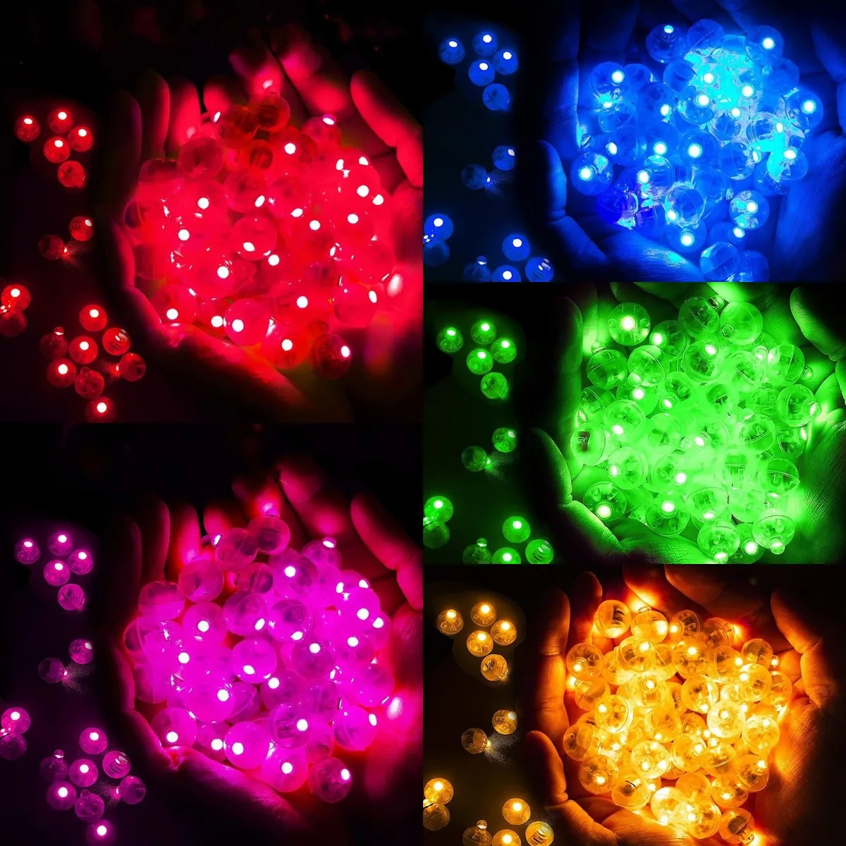 5PCS LED Balloon Light Tiny Led Light Mini Round Led Ball Lamp Night Light For Bar Lantern Christmas Wedding Party Decor Use