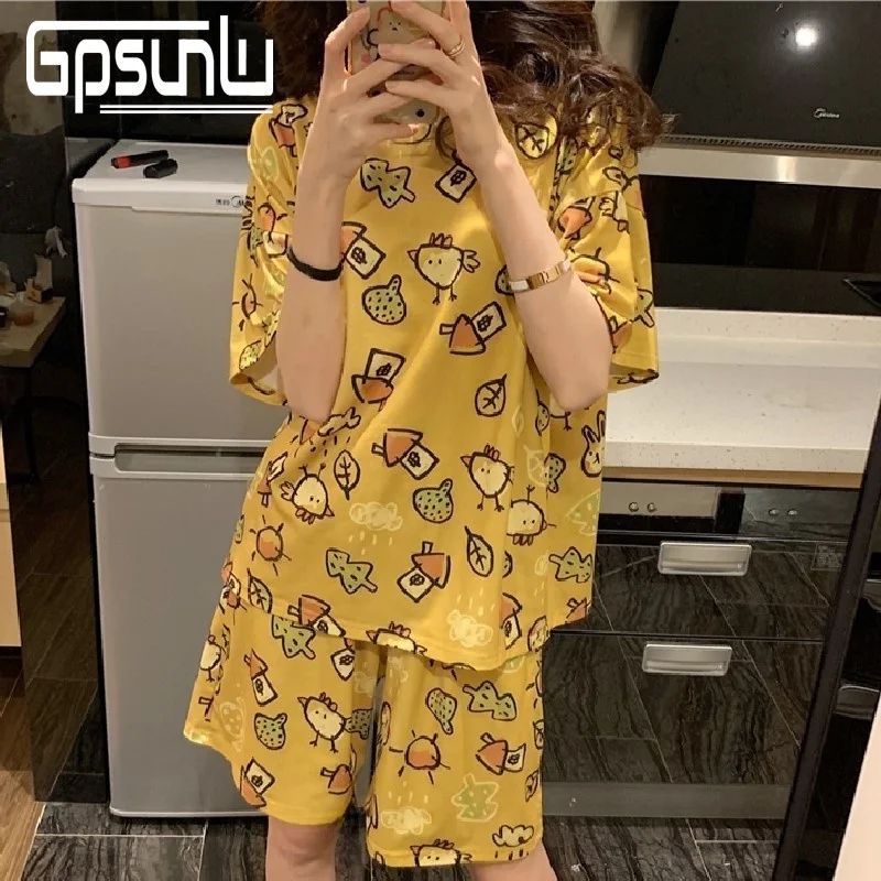 conjunto-de-ropa-deportiva-con-estampado-de-dibujos-animados-de-verano-para-mujer-ropa-de-algodon-puro-con-cuello-redondo-pantalones-cortos-comodos-y-transpirables