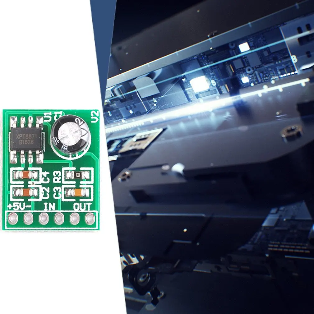 Mini placa amplificadora de potencia Mono, módulo amplificador de potencia 8871, 5V, USB
