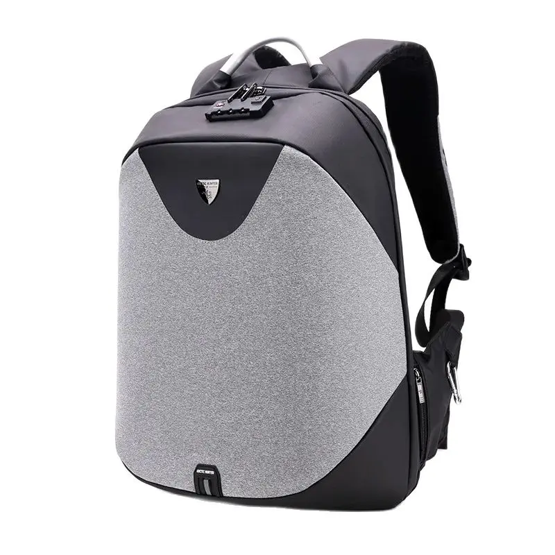 

Business commuting anti-theft backpack, 3D computer backpack, large capacity travel backpack, men's USB charging backpack