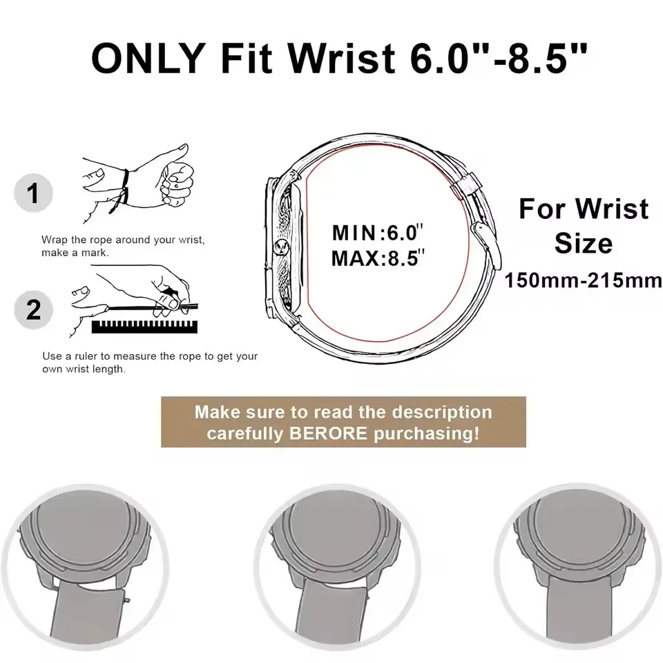 حزام ساعة من النايلون لـ Garmin Instinct/Instinct 2/Instinct 2X/Instinct 3 45mm 50mm، غريزة الشمسية، التكتيكية، المد، الرياضات الإلكترونية