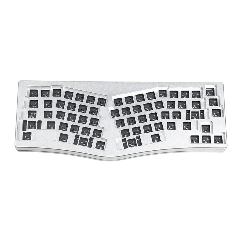

Проводная паяльная материнская плата Qmk под заказ механическая клавиатура CNC алюминиевая клавиатура комплект оболочки спутник оси Type-C чехол для клавиатуры