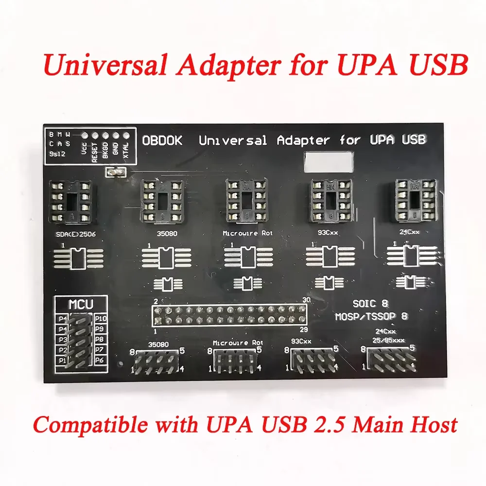 UPA USB V1.3 ECU Programmer Universal EEPROM Board Adapter Chip Tuning Tool UUSP UUSP-S for V1.3 EEPROM Programming