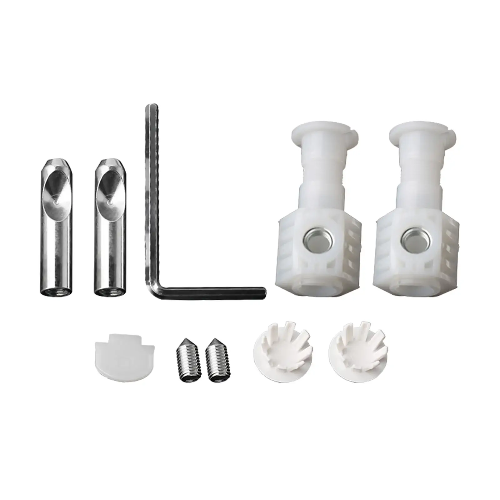 Wall Mounted Toilet Bowls Fixing Kits Repair Screws Toilet Bowl Accessory Fixtures Fixing Bolts Fittings for Bathroom