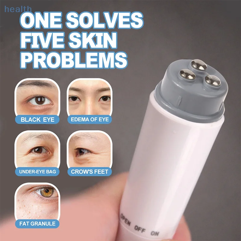 4 In 1 Mini แบบพกพา Electric Eye Massager อุปกรณ์นวดหน้าปากกา Facials Great Vibration Lift Face Massage Stick