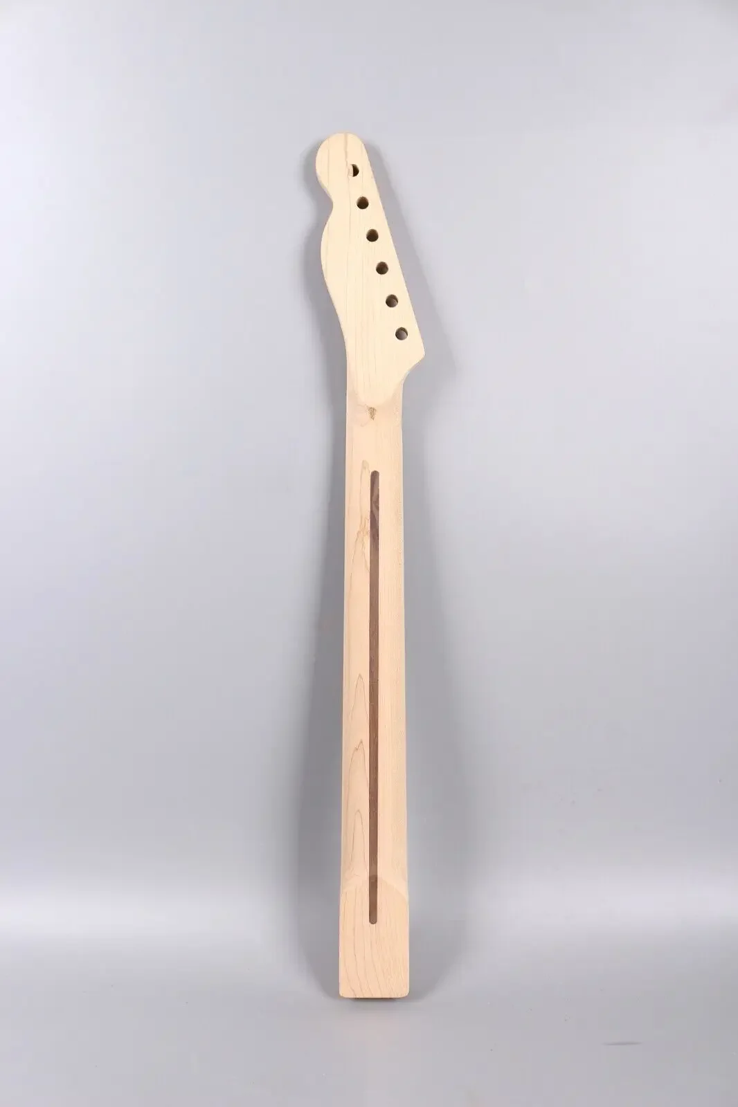 Yinfente 22 Fret Electric Guitar Neck 27 Inch Unfinished Maple Fretboard No Inlay Bolt on Style Back Strip High Quality