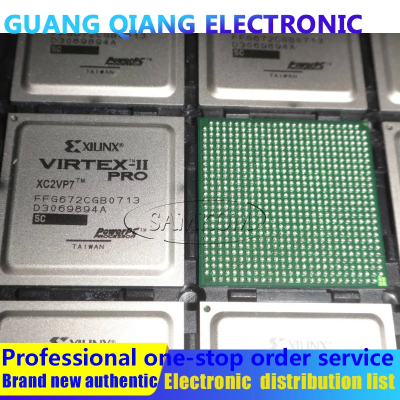 

1PCS XC2VP7-5FFG672C IC FPGA 396 I/O 672FCBGA