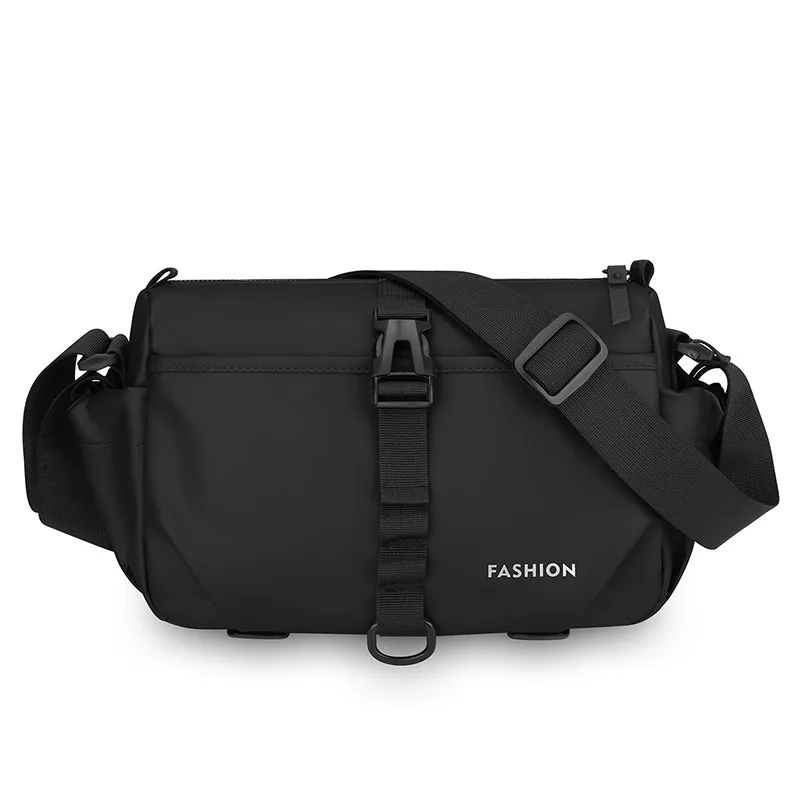New Men's Single-shoulder Bag - Large Capacity Waterproof Crossbody Bag with Multiple Compartments and Casual Messenger Bag