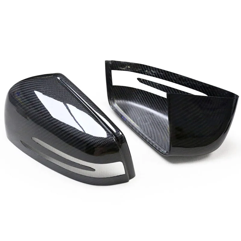 

For Mercedes-Benz A B E S Class CLA CLS GLK GLA W204 212 Dry Carbon Fiber Rearview Mirror Housing