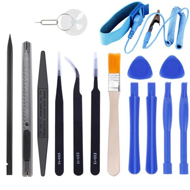 80 em 1 kit de chave de fenda de precisão magnética substituível bits ferramenta de reparo kit ferramenta de abertura e pinça para telefones com saco de armazenamento
