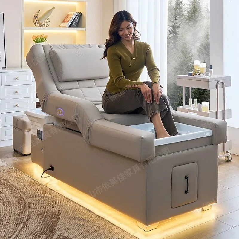 Hair washing beds, water circulation, steaming, Thai massage, foot soaking, foot therapy, foot bath health preservation