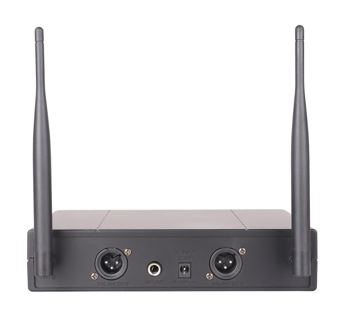 ميكروفون لاسلكي معدني مزدوج Uhf ميكروفون ديناميكي لاسلكي، نظام ميكروفون محمول للكنيسة، دي جي، الزفاف، المنزل Ktv #3