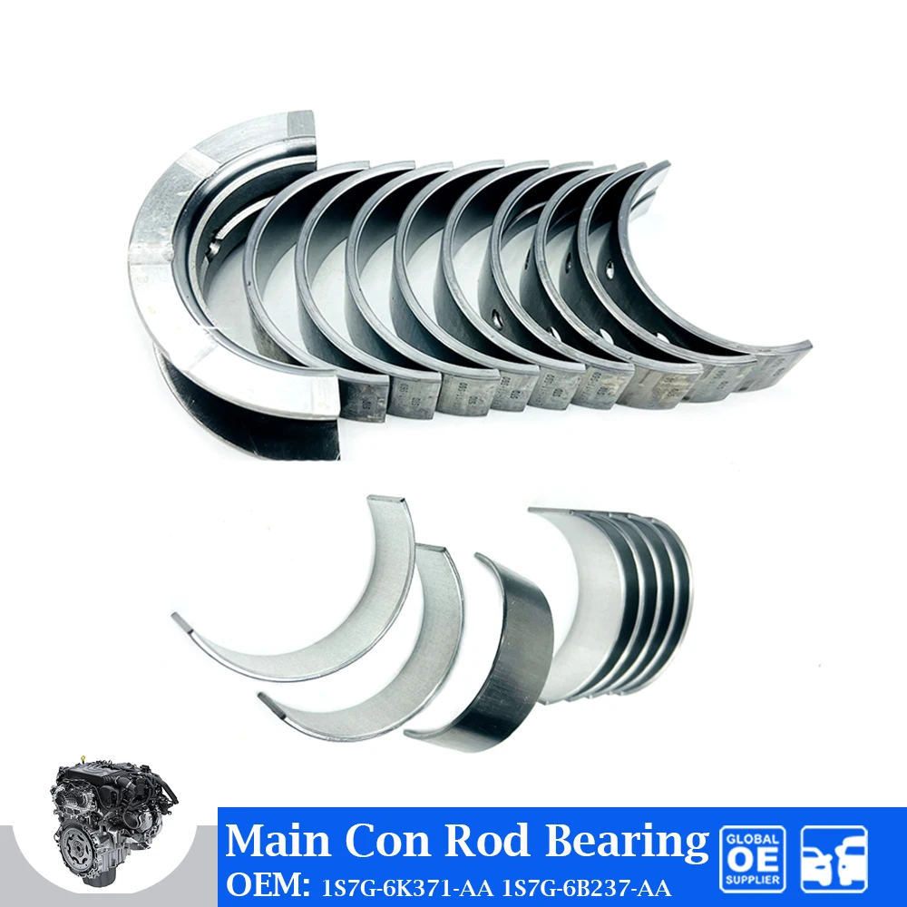 

STD Crankshaft Main Connecting Rod Bearing For Ford Mondeo 2.0 Engine Auto Parts Car Accessories 1S7G-6K371-AA 1S7G-6B237-AA