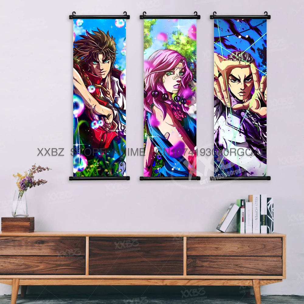 JoJo's Bizarre Adventure Scrolls Bild Jodio Joestar Dekoration Gemälde The JOJO Lands Wandkunst Paco Lovelantes Anime Poster – Detail 4