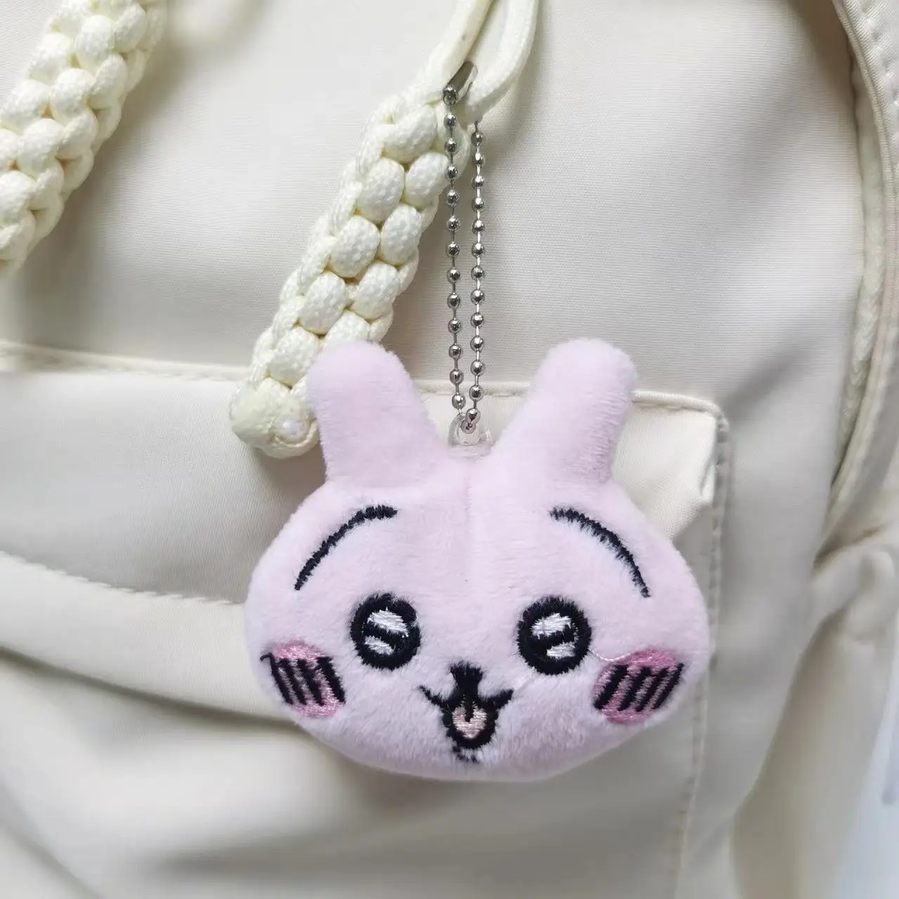 chiikawa Hachiware Usage Keychain Cute cartoon plush pendant Fun fashion anime accessories Kawaii couple birthday gift