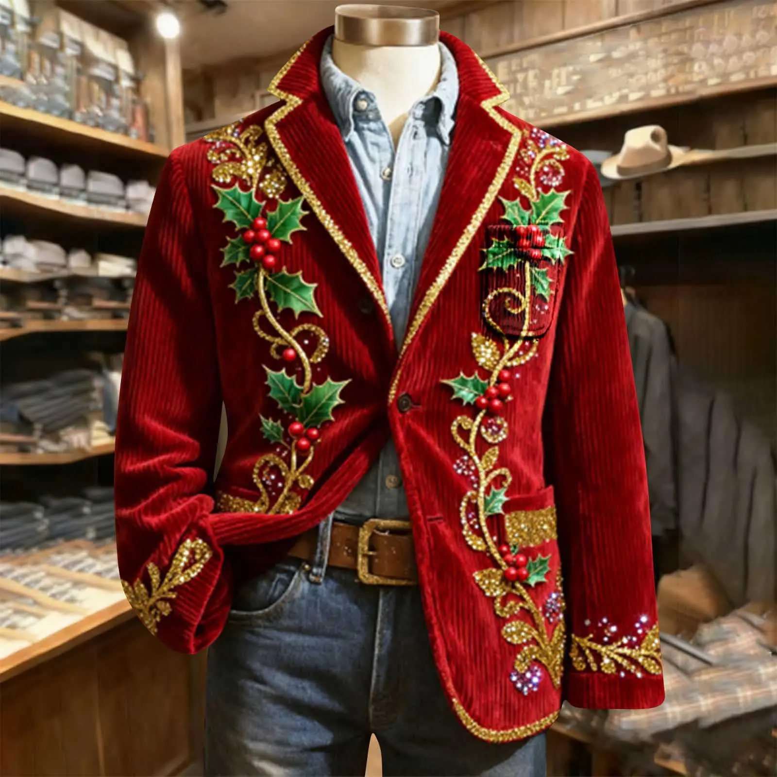 

Мужской вельветовый пиджак с принтом, теплая повседневная куртка с карманами, кардиган, модная мужская одежда, модная повседневная одежда, стильный пиджак для отдыха