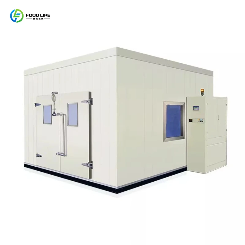 Walk in Cooler Freezer Solar Dual Mode Temp Control Modular Steel Shelves for Supermarket Grocery Storage