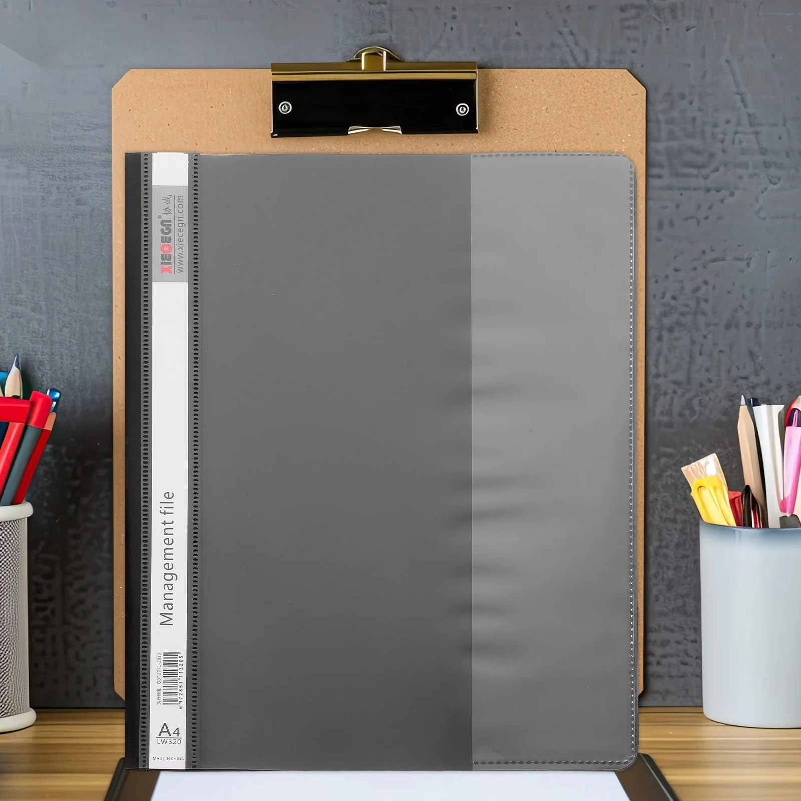 

12Pcs Plastic A4 File Folders Reusable Document Folder with Dual Holes for Reports Contracts Easy Identification