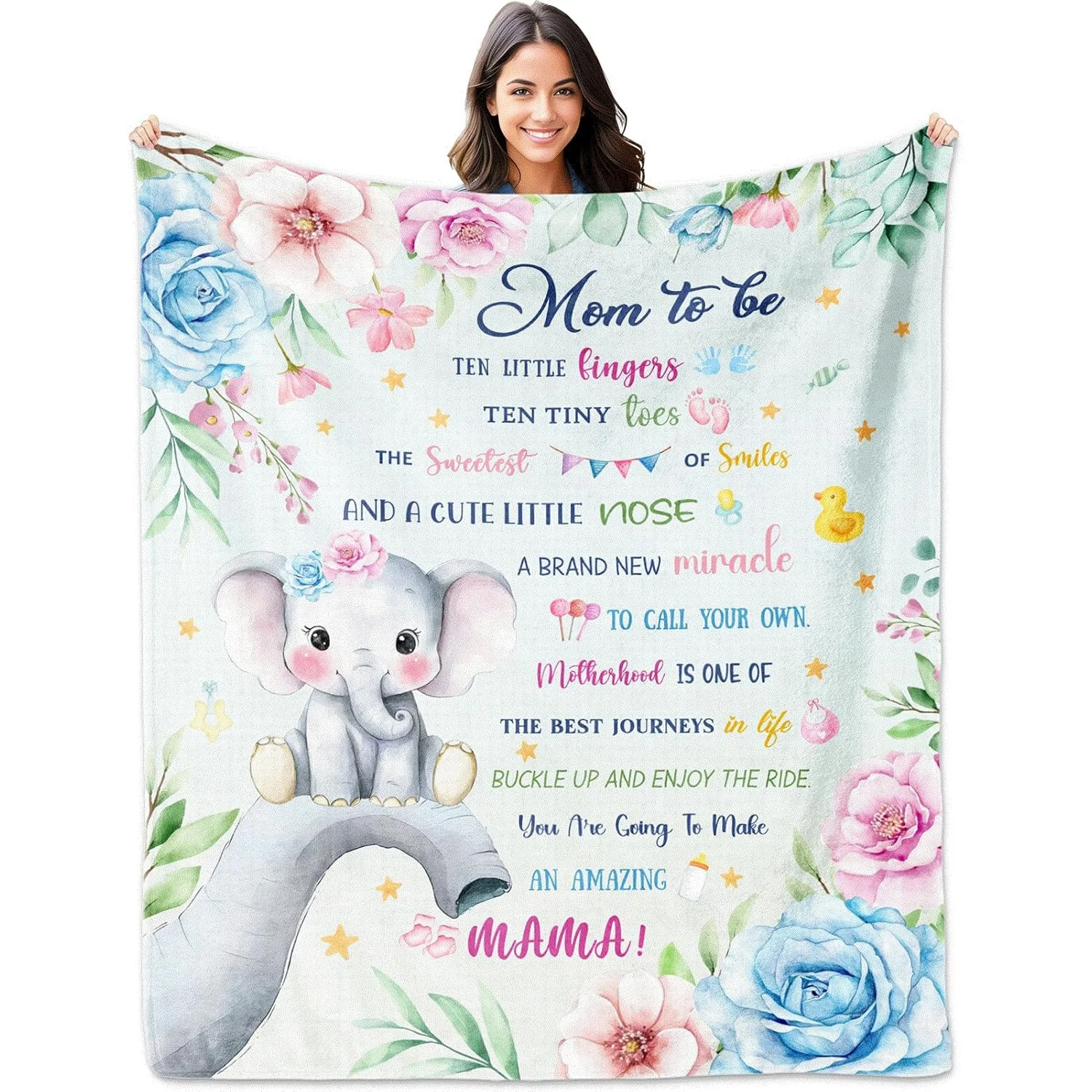Mom to Be Throw Blanket 60