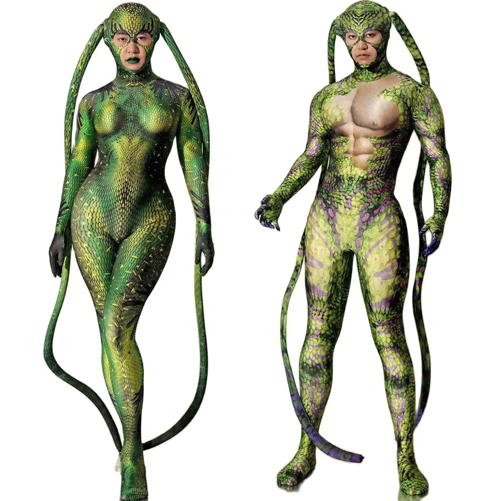 

Printing Role-Playing Housefly Adult Women Men Jumpsuit Personality Fashion Performance Tight Elastic Bodysuit Halloween Costume