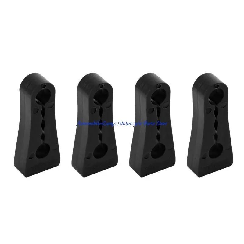 H7BD 4Pcs/Set Car Door Lock Sound Deadener Damper Buffer Deaf Seal Buffer