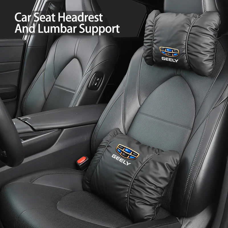 Car Seat Seadrest Lumbar Support Stain Resistant Protection Interior For Geely Emgrand X7 EC7 Atlas Boyue GC6 Parts LC EC8 Atlas