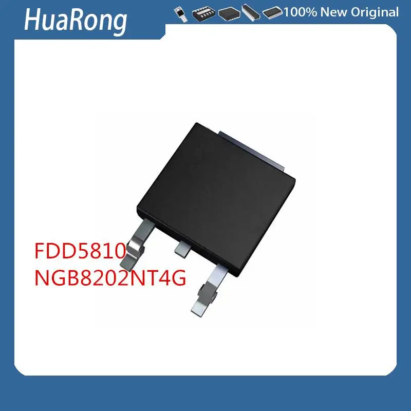 5PCS/LOT      FDD5810   5810   37A/60V   NGB8202NT4G   NGB8202N   NGB8202   GB8202N   GB8202NG  TO-252-2