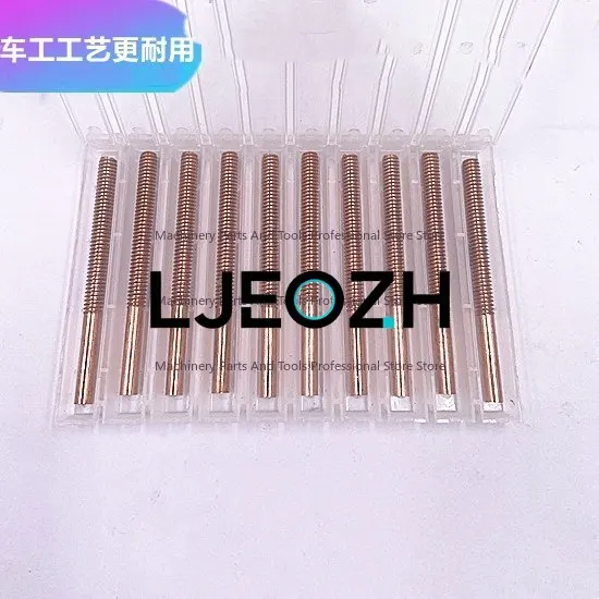 Spark Machine Accessories Copper Thread Electrode M6 Red Copper Screw Electrode M4 Electric Spark M2 Copper Male M3 Tap Tap