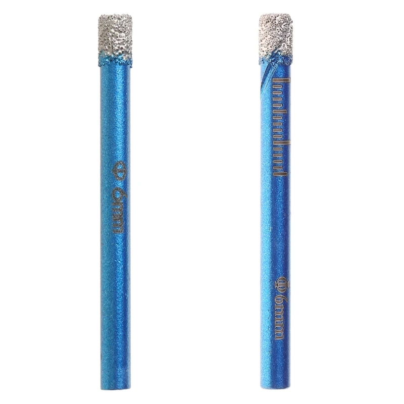 Brocas portátiles 6 8 10 12 14 16 mm Broca con núcleo revestido diamante Perforación en seco