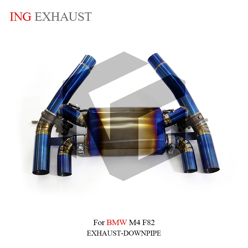 

ING Performance Titanium Alloy Catback Exhaust for BMW M3 M4 F82 S55 3.0T Remote Valve control Tube Accessories CAR Rear Vehicle