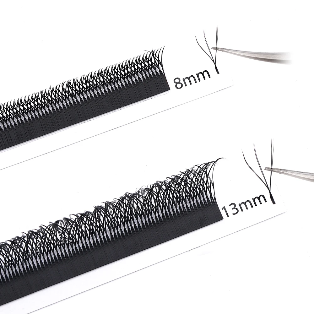 Extensões de cílios em forma de 6d w pestanas de ventilador de volume pré-fabricadas cílios estilo w cílios confortáveis novos cílios de volume de