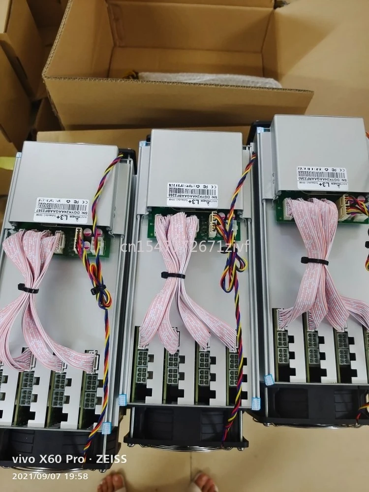 Новая установка для майнинга L3+ 504M с блоком питания 1800 Вт — высокопроизводительный майнер криптовалюты Новая установка для майнинга L3+ 504M с блоком питания 1800 Вт — высокопроизводительный майнер криптовалюты