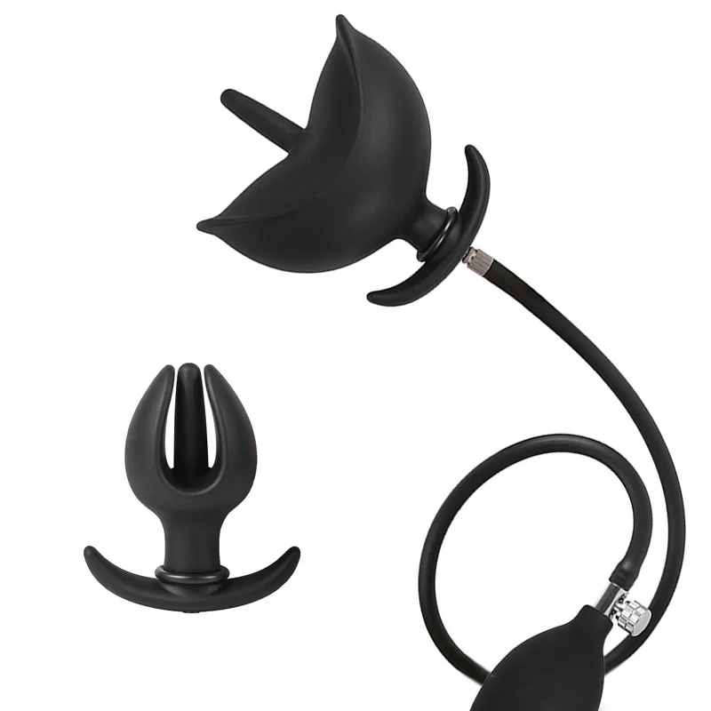 BDSM Inflatable Anal Plug Flower Shape Removable Butt Plug Expandable Dildo  Pump Vagina Anus Expansion Sex Toy For Women Men Gay - AliExpress 66