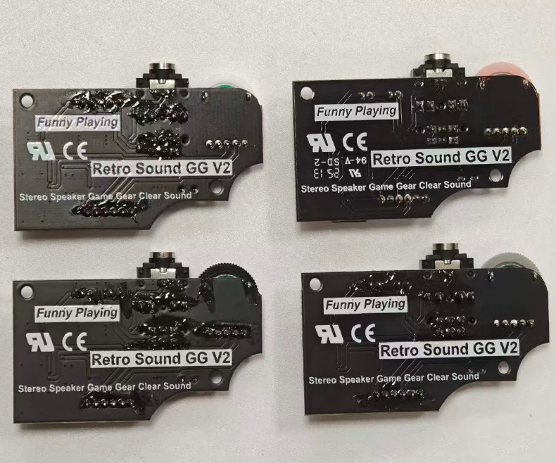 For SEGA Game Gear GG Console High Quality Dual Channel Volume Board No Sound MainBoard Repair Accessories