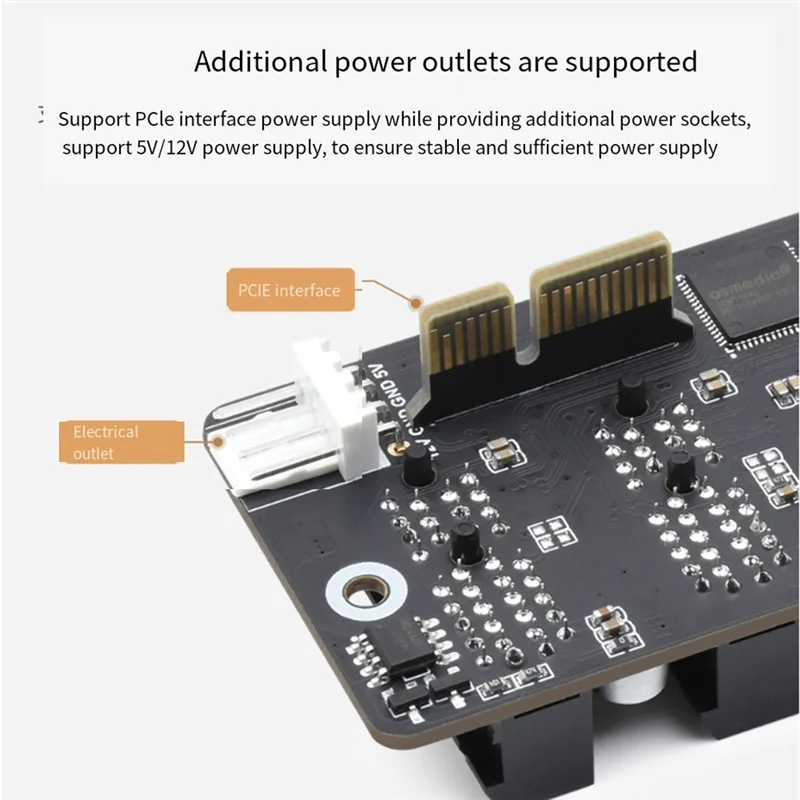 

Suitable For Raspberry Pi CM4 Pcie Gen 2X1 Expansion Card With 1 Trailer And 4 Channels Of 12V Stable Operation Without Driver