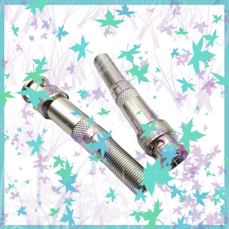 

2/5/10 шт. BNC штекерный беспаечный разъем медный контактный разъем адаптер BNC разъем мониторинга аналоговая камера видеокабель C4