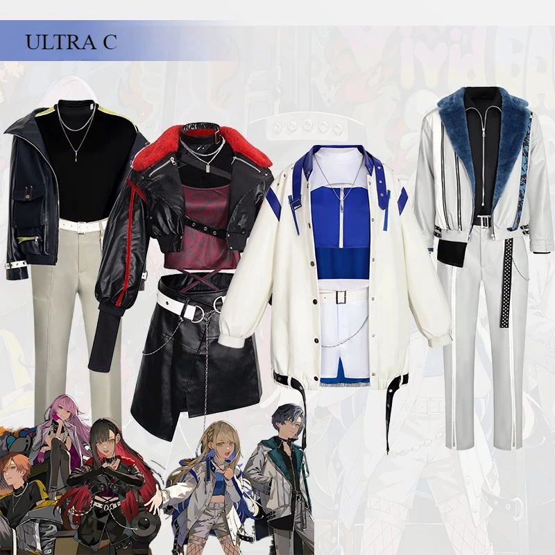 

Pjsk ULTRA C Cosplay Azusawa Kohane Shiraishi An Shinonome Akito Aoyagi Toya Cosplay Costume Anime VBS Halloween Outfit