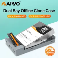 MAIWO 10Gbps M.2 NVMe NGFF SSD Enclosure for 2.5\