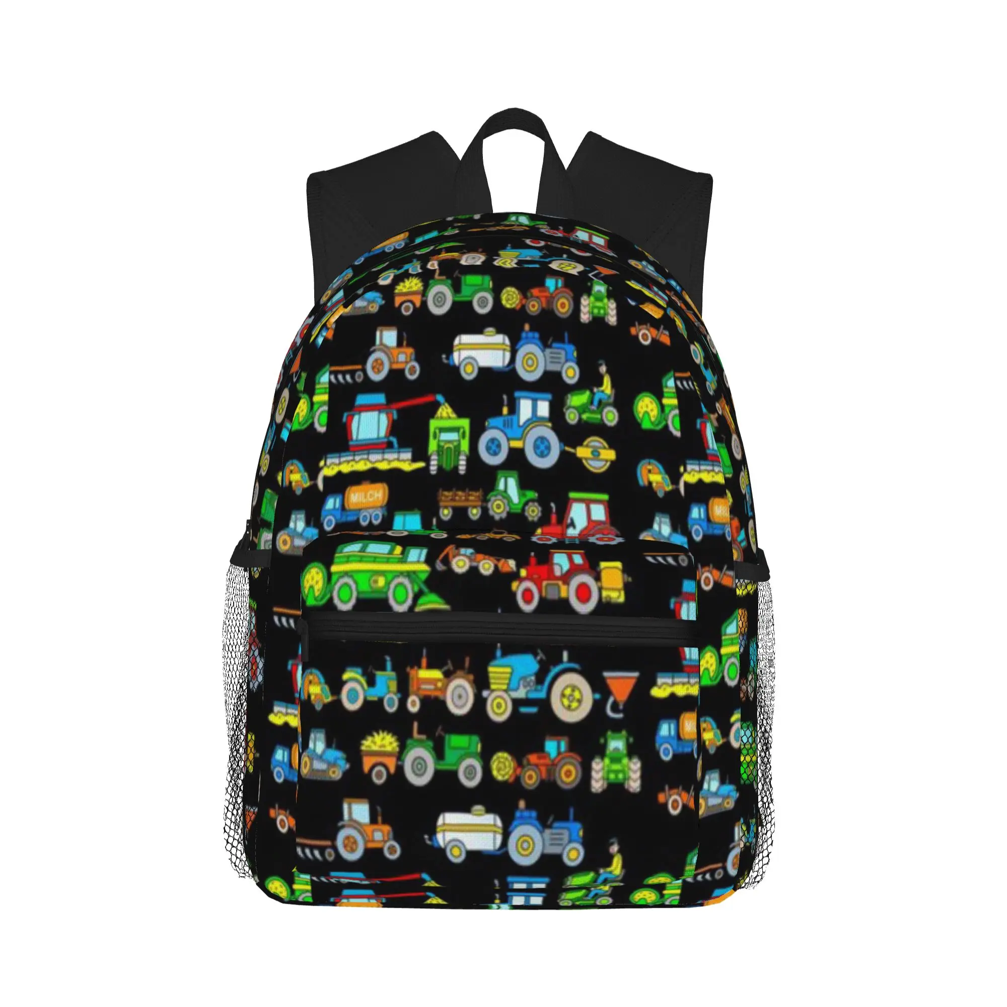 

Tractors farm vehicles Casual Backpack for Students and Adults Men's backpack