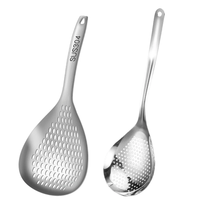 

Reliable Ladle Spoon Easy to Clean Holes Spoon