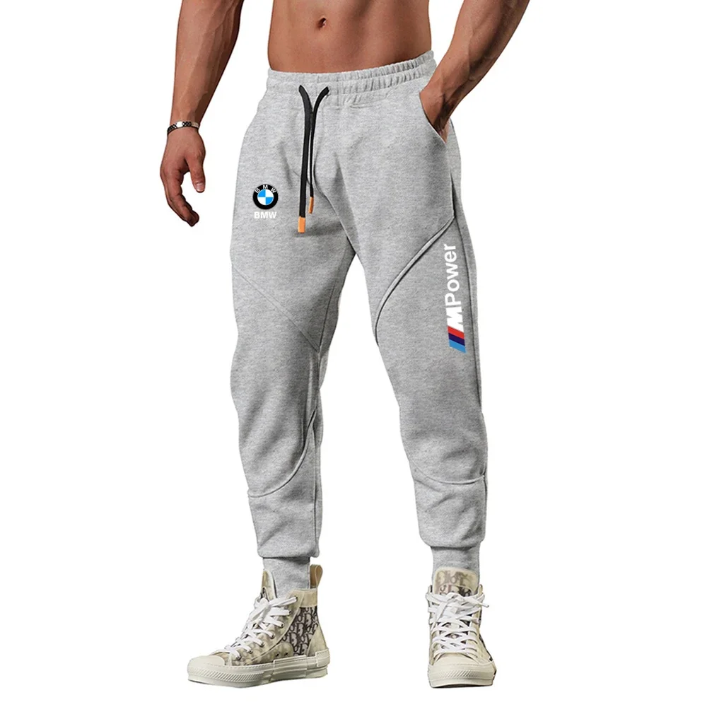 2024BMW autunno e inverno uomo e donna moda di strada sport pantaloni comodi bicicletta skateboard elettrico bici da equitazione