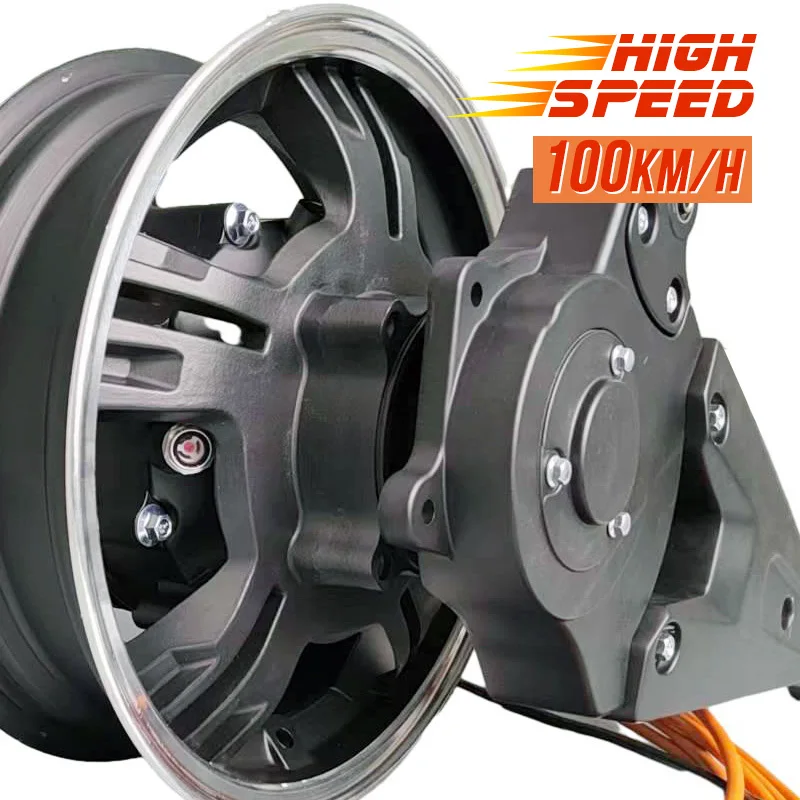 72V Electric Scooter Motor for City Road New Condition 12 Inch Motor Hub 4000w & 5000W Motorcycle Conversion Modified Motor