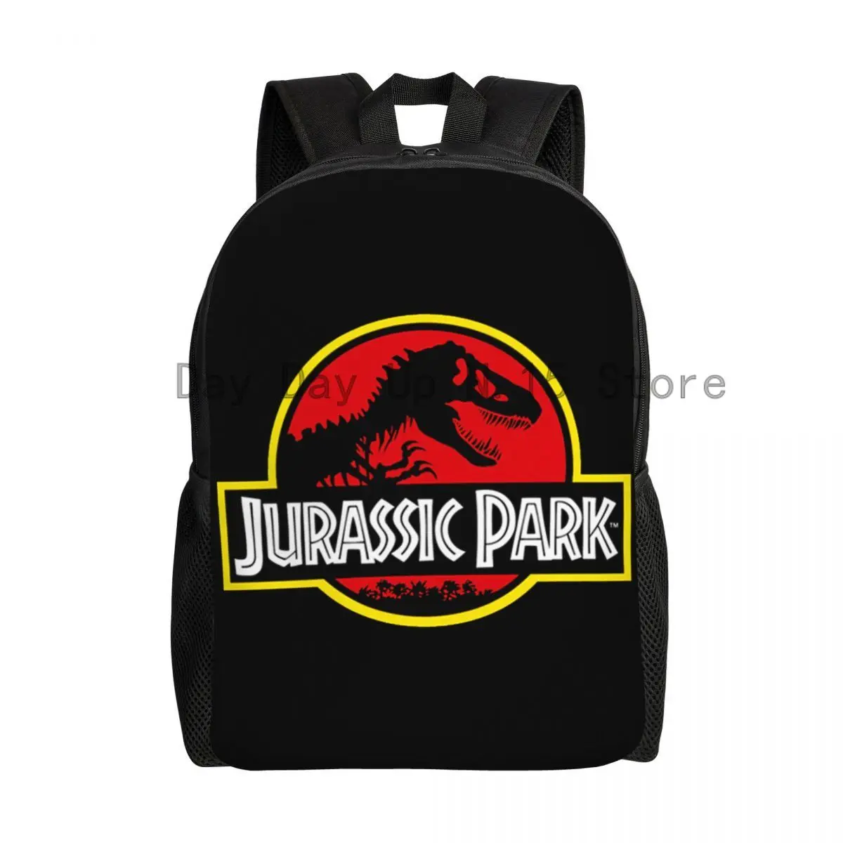 Customized Jurassic Park Backpacks Women Men Casual Bookbag for School College Dinosaur World Bags