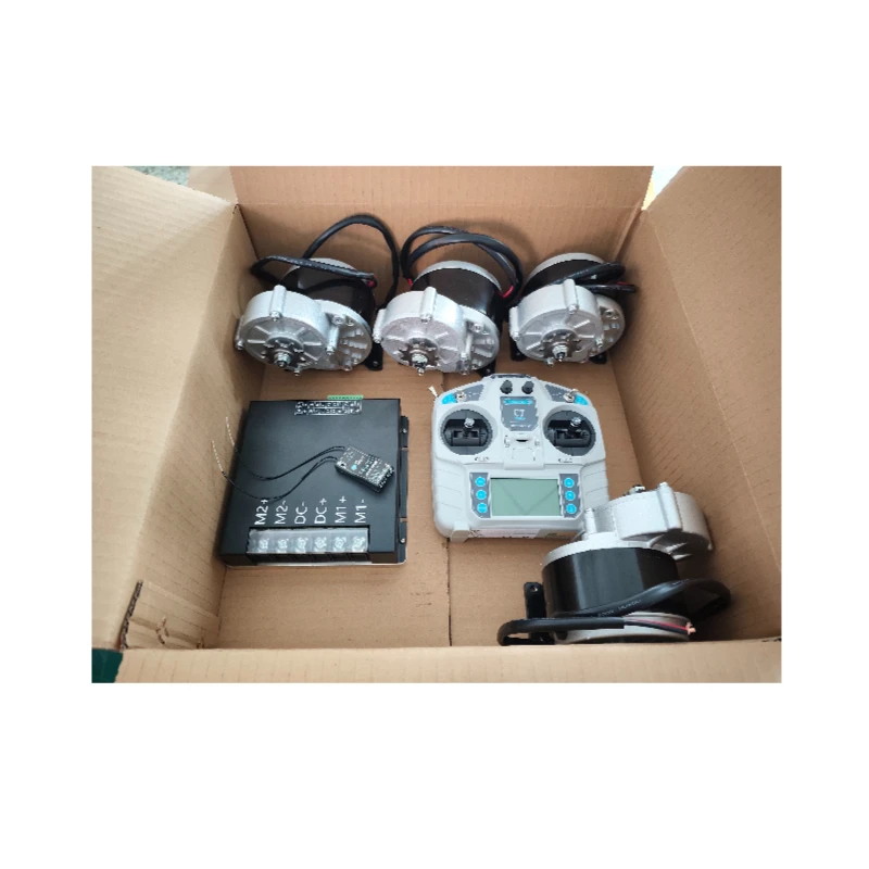 250W DC brushed motor 24V 280RPM kit with dual-channel brushed motor driver LKDS481002