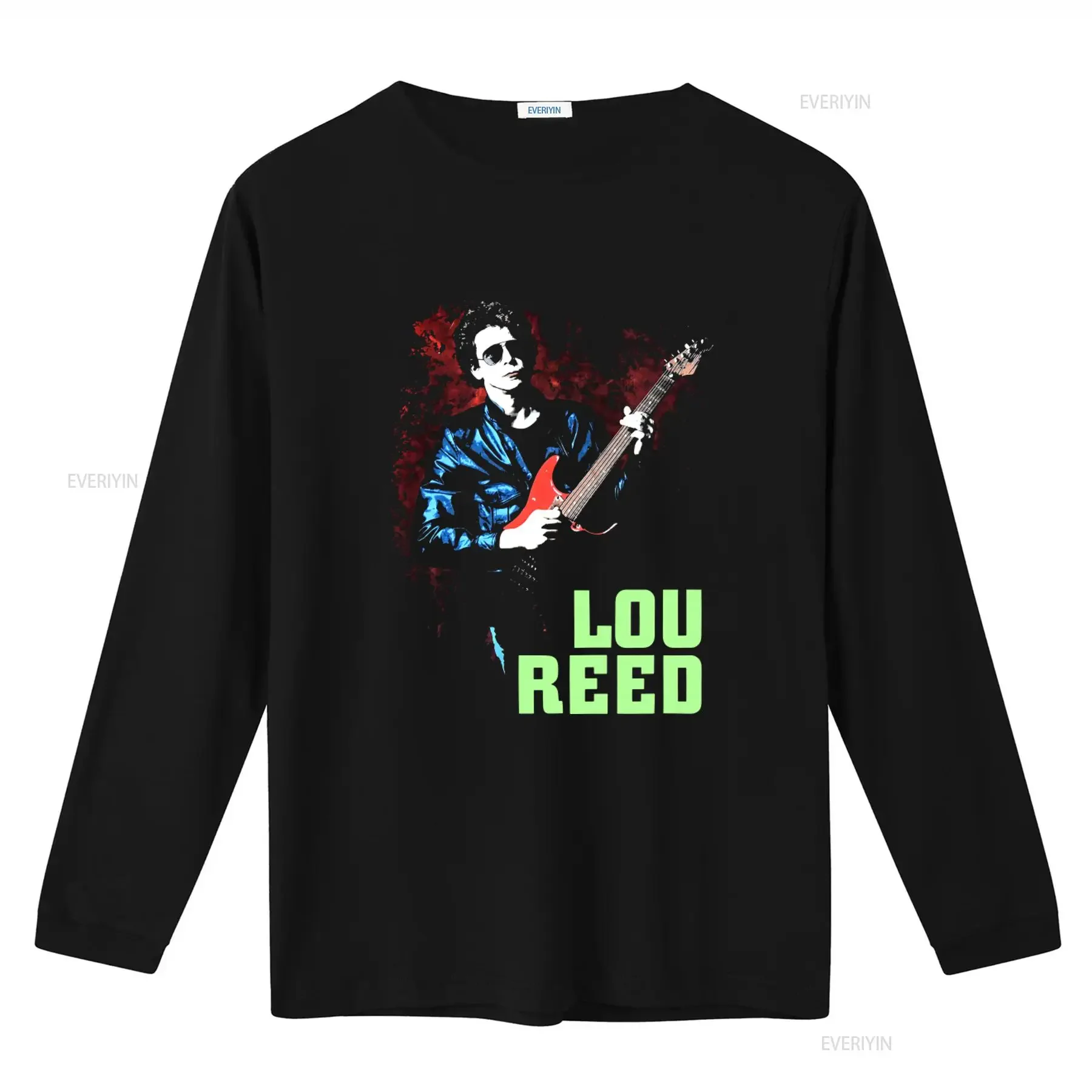 Vintage 1986 Lou Reed Mistrial Black XL T Shirt 80s Concert Band Velvet Underground Print vintage Washed Slightly streetwear