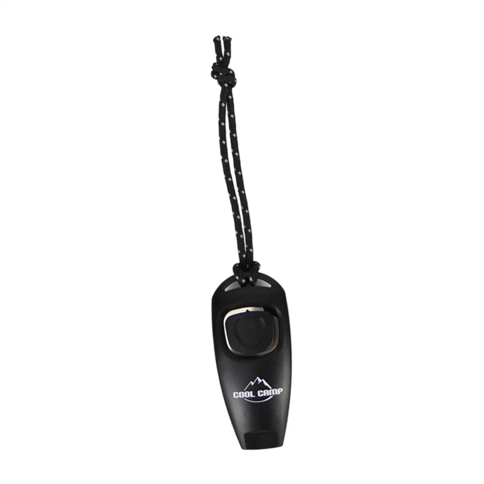 Lightweight PP Outdoor Survival Whistle with High Decibel Alarm for Emergency Hiking Camping Hunting Safety Gear