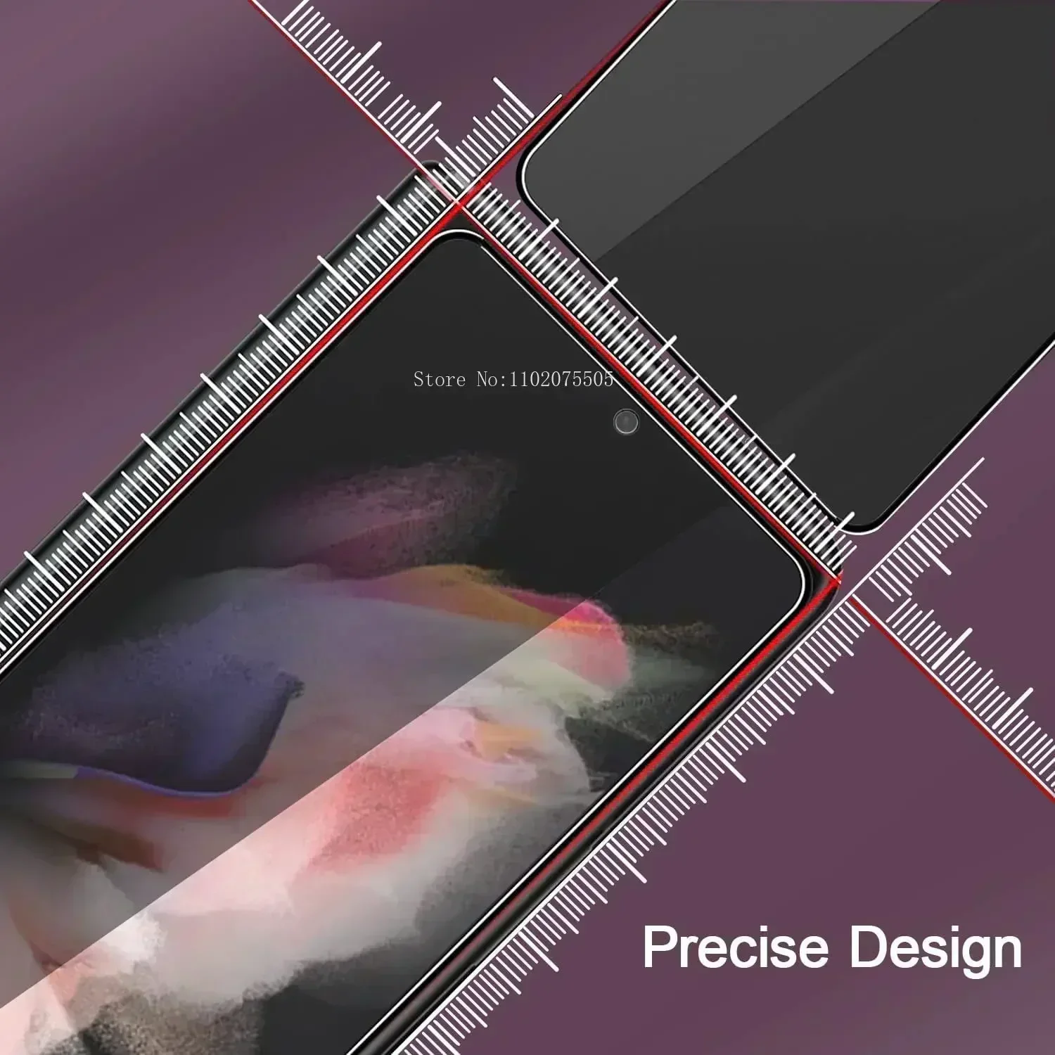 サムスンギャラクシーZ用強化ガラススクリーンプロテクター,5つ折り,2つ折り,3つ折り,4つ折り,2個,送料無料