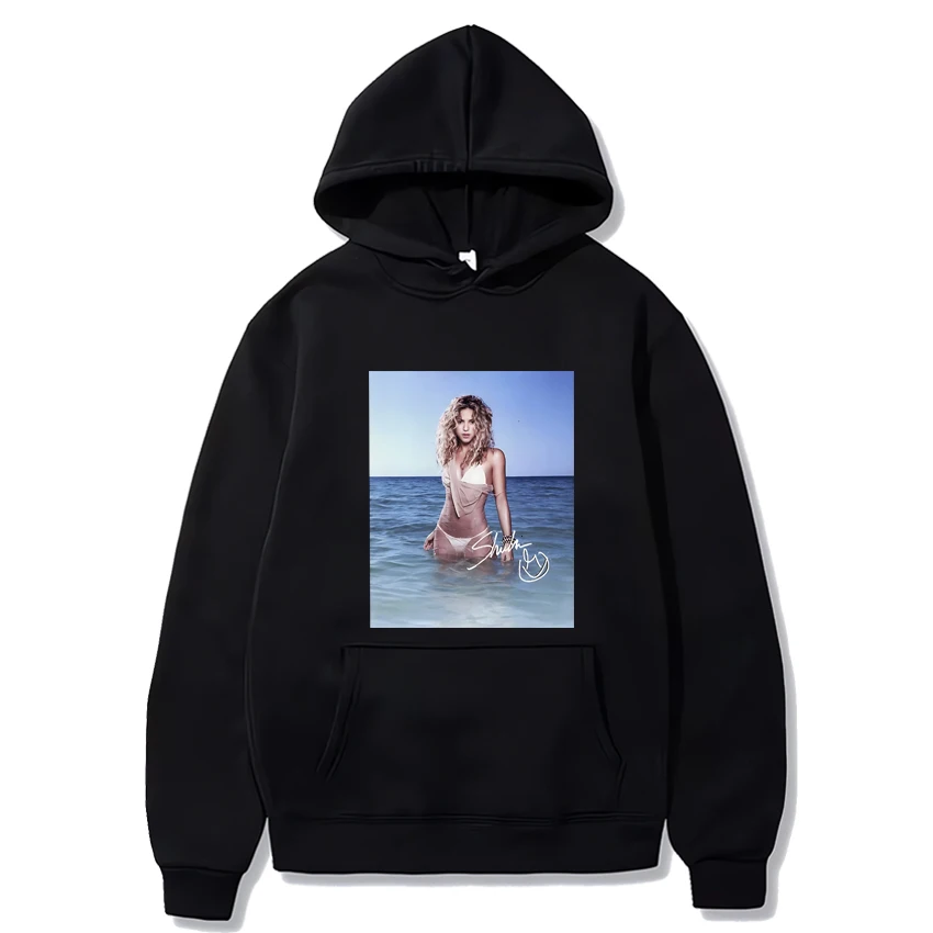 

Hot sale Shakira World Tour 2025 Graphic Hoodie Men Women Fashion Sweatshirt Unisex black Casual Fleece Long sleeve pullovers