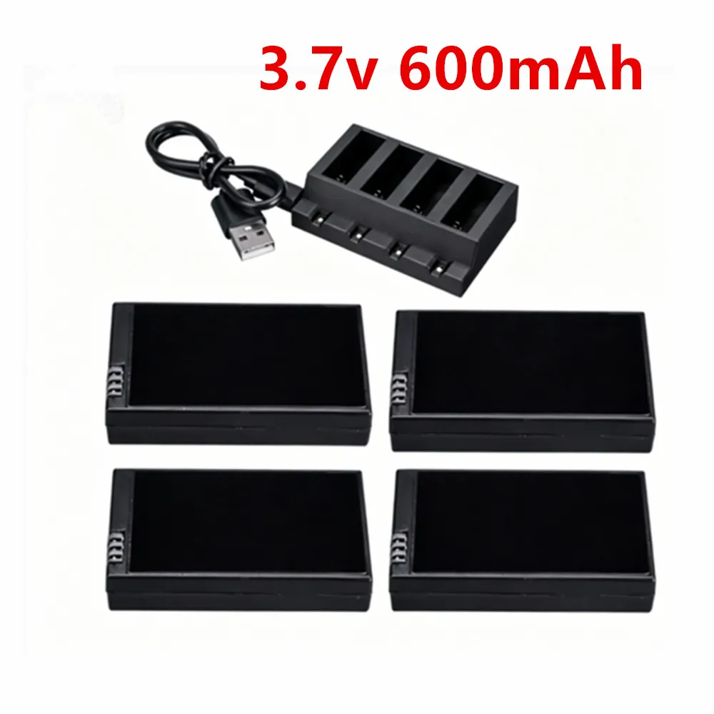 Nueva batería recargable LiPo de 3,7 V y 600 mAh y cargador para Parrot Jumping Sumo Swing Mambo Rolling Spider Mini Drone